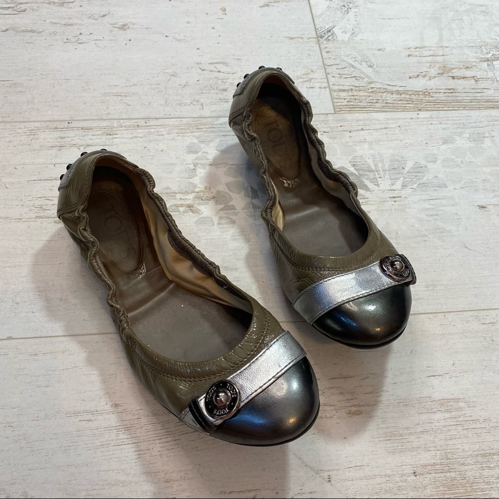 Tod’s Fold Up Ballet Flats